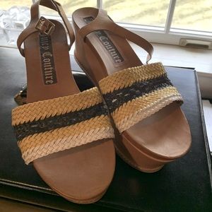 Juicy couture platform shoes